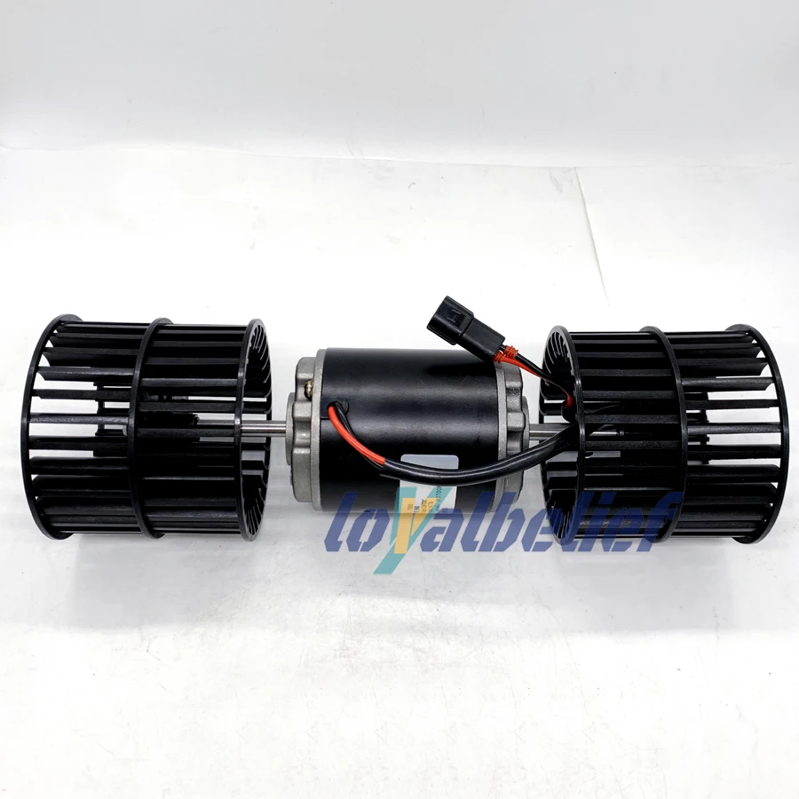 AC Air conditioning Fan Double Blower Motor Unit 24V For Volvo excavator EC 330 360 460 EC330 EC360 EC460 VOE 14576774