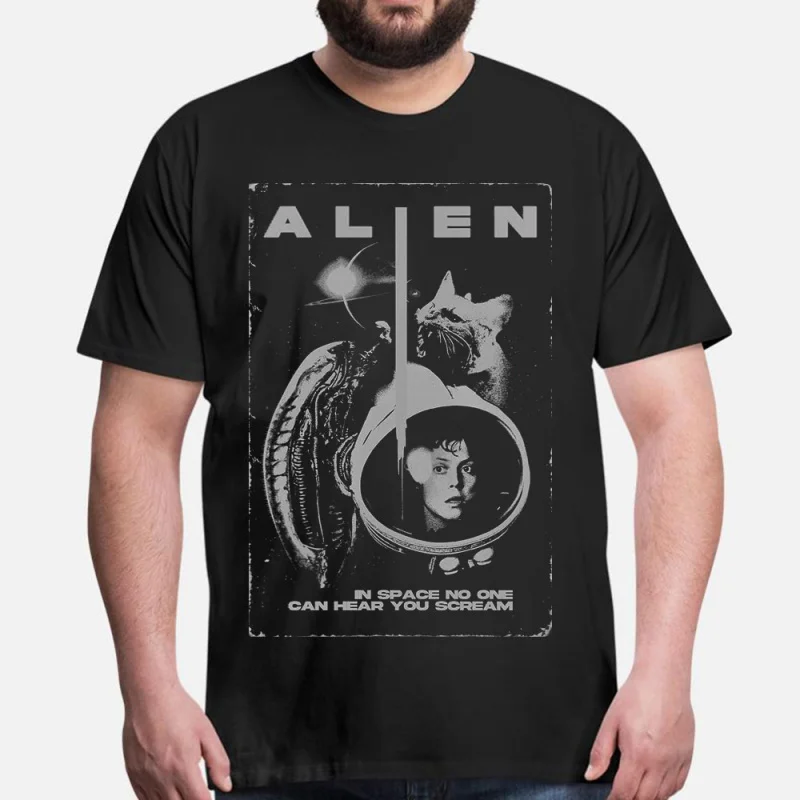 

Ellen Ripley 0410 Retro Horror Sci-Fi Alien Gift T-Shirt Weyland LV-426 Monster Xenomorph Graphic clothes All size tops S-6XL