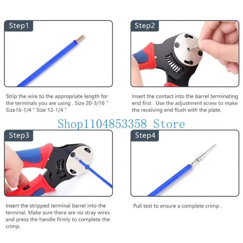 

652F 338Pcs Deutsch Connector with Crimper 2 3 4 6 8 12 Pin Connectors (14-20AWG)