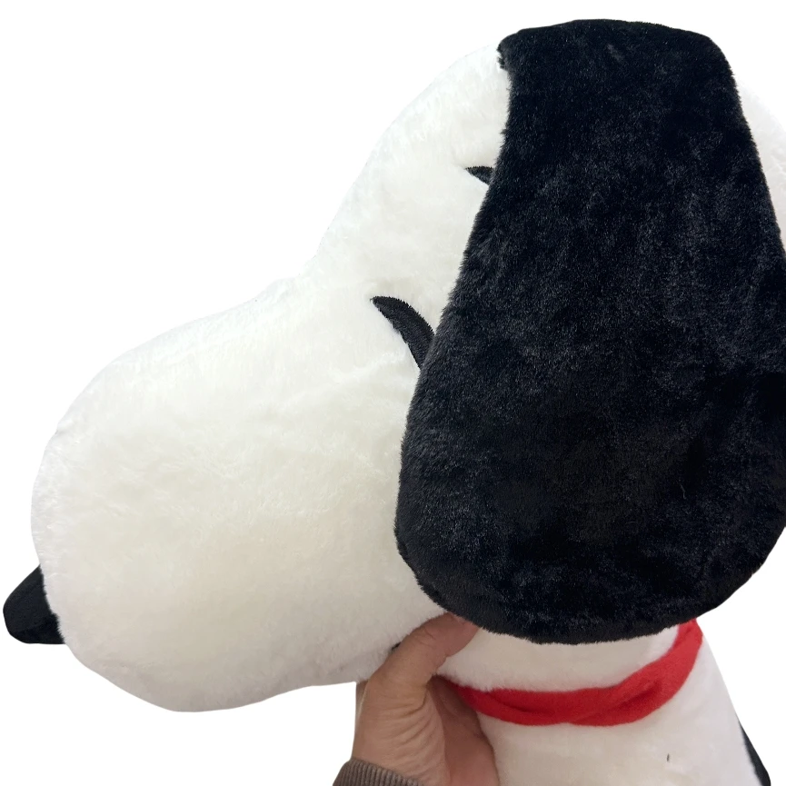 1 peça 80cm amendoim snoopy muito grande snoopy cão bonecos de pelúcia os melhores brinquedos de presente de aniversário