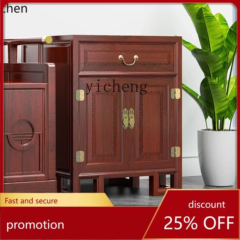 

HXL solid wood double door invisible safe household small anti-theft large capacity storage safe box