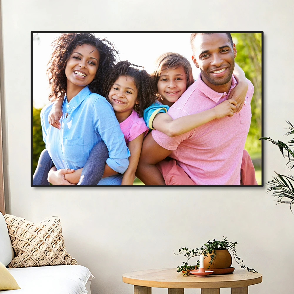 Customized Canvas Painting for Family and Kids, Landscape, Any Photo, Personalized Posters and Prints, Wall Art, Home Decoration image 5