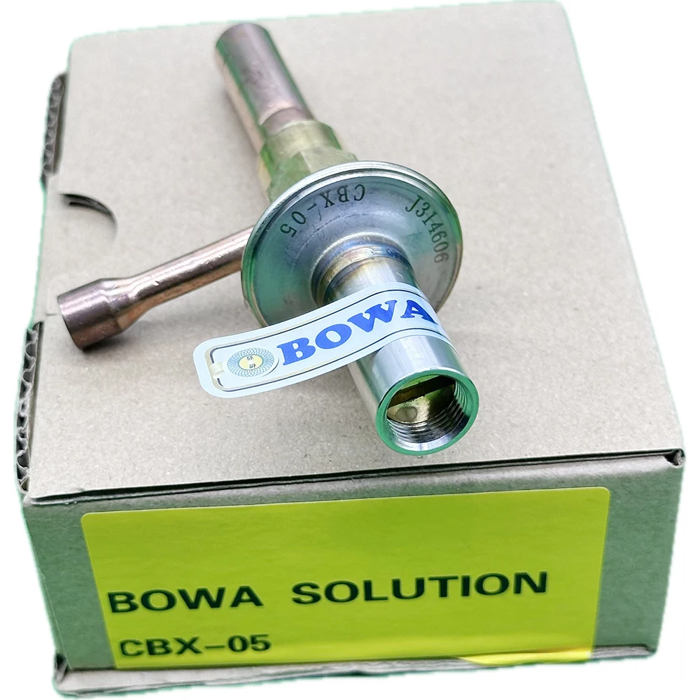 CBX-05 automatic hot gas bypass valve whose open/close by suction pressure setting is used to avoid under-low pressure happens