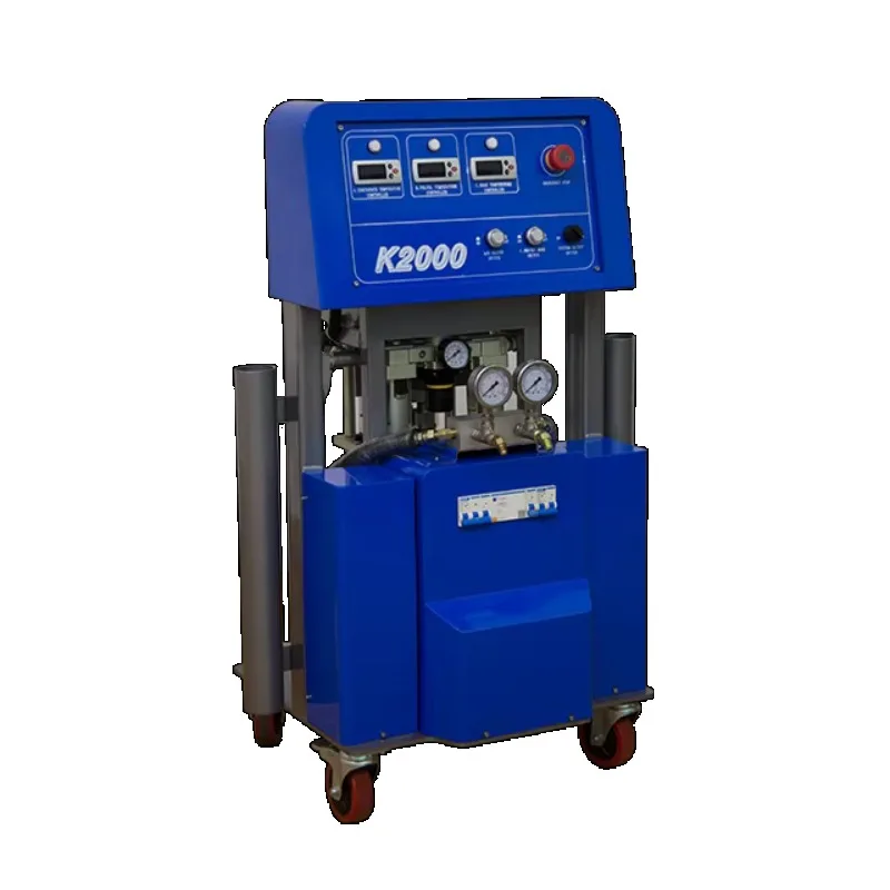 Reanin K2000 صغيرة محمولة من مادة البولي يوريثين مقاومة للماء والعزل Pu آلة رغوة الرش حقن آلة طلاء الرش للبيع #4