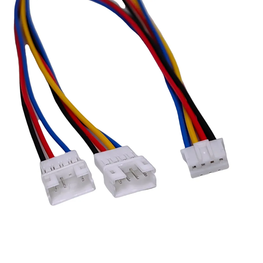 4.72inch PH2.0 4pin Connector Plug Mini 4 Pin Jst Ph2.0 Male to Female Converter Cable Wire 1 to 2 12cm