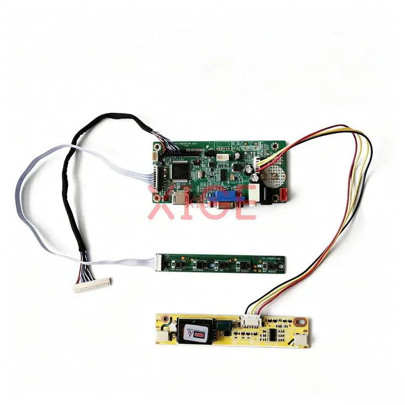 

LCD Monitor Controller Drive Board Fit LP171WP5 LP171WP7 LP171WP6 LP171WP3 LVDS 30-Pin 1440*900 HDMI+VGA 1440x900 2-CCFL DIY Kit