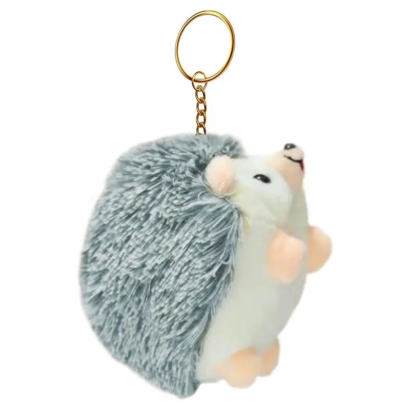 Peluche animale portachiavi borsa fascino animali di peluche Design portatile ciondolo chiave zaino accessorio per amici di famiglia bambini