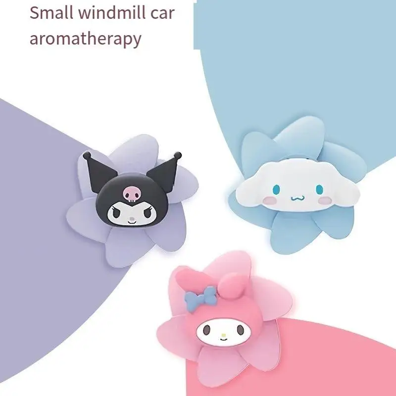 

Sanrio Kawaii Kuromi Anime Car Perfume Car Decoration Exhaust Port Car Freshener Fresheners Clip Parfum Perfume Diffuser 2024 Kt