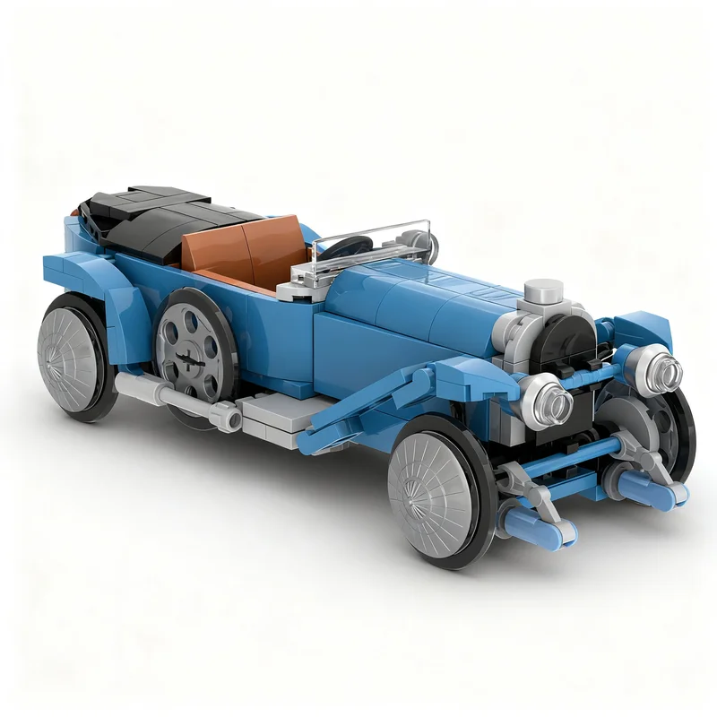 316pcs MOC city Champions Lorraine-Dietrich Le Mans winner 1926 and bonus 1925 Model Christmas Gift Creative DIY