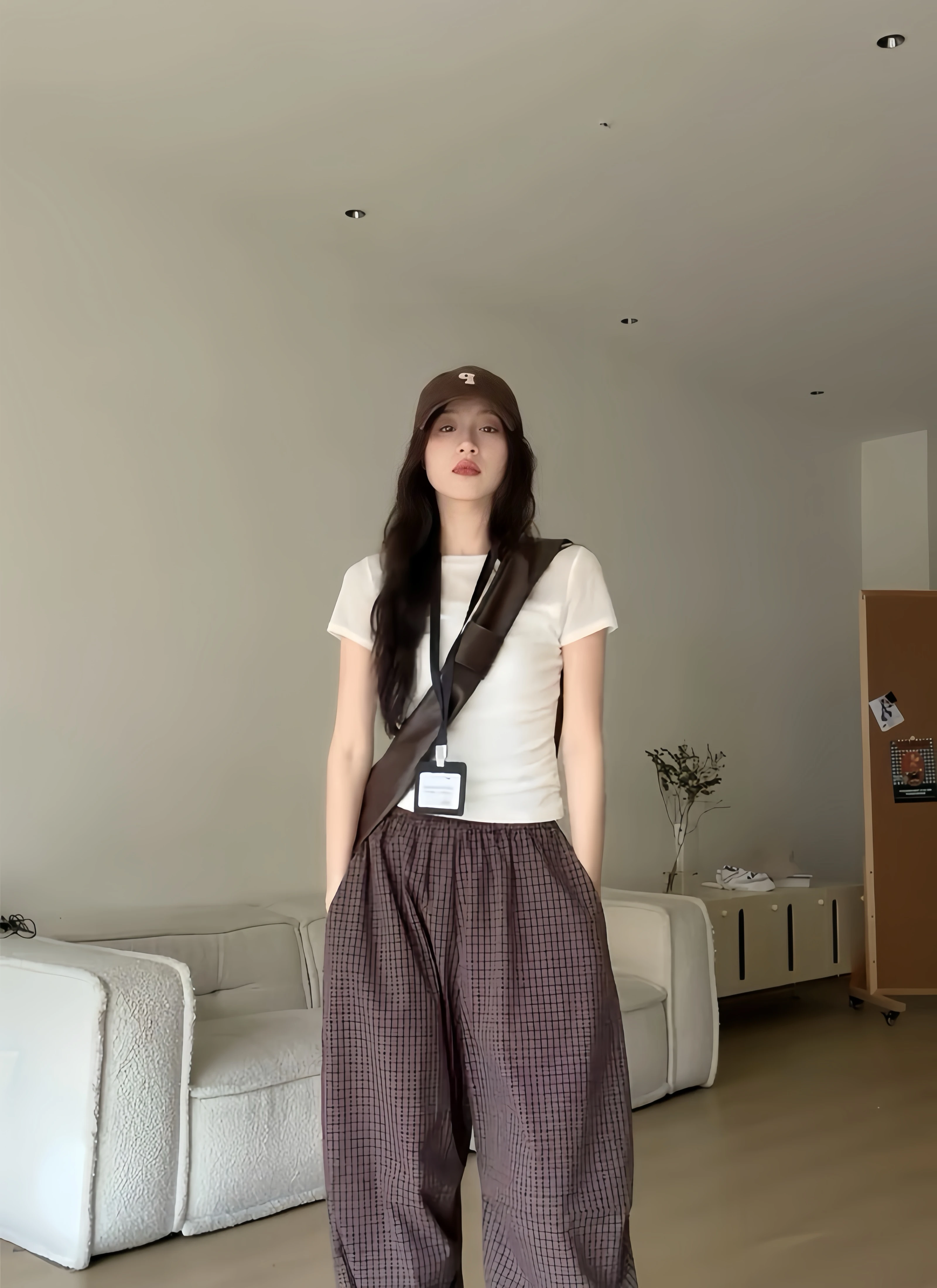 NUOMICI 2025 Summer Short-sleeved T-shirt Women White Mesh Splicing Pleated Design Slim Fit Casual Women's Tops Clothing Popular image 5
