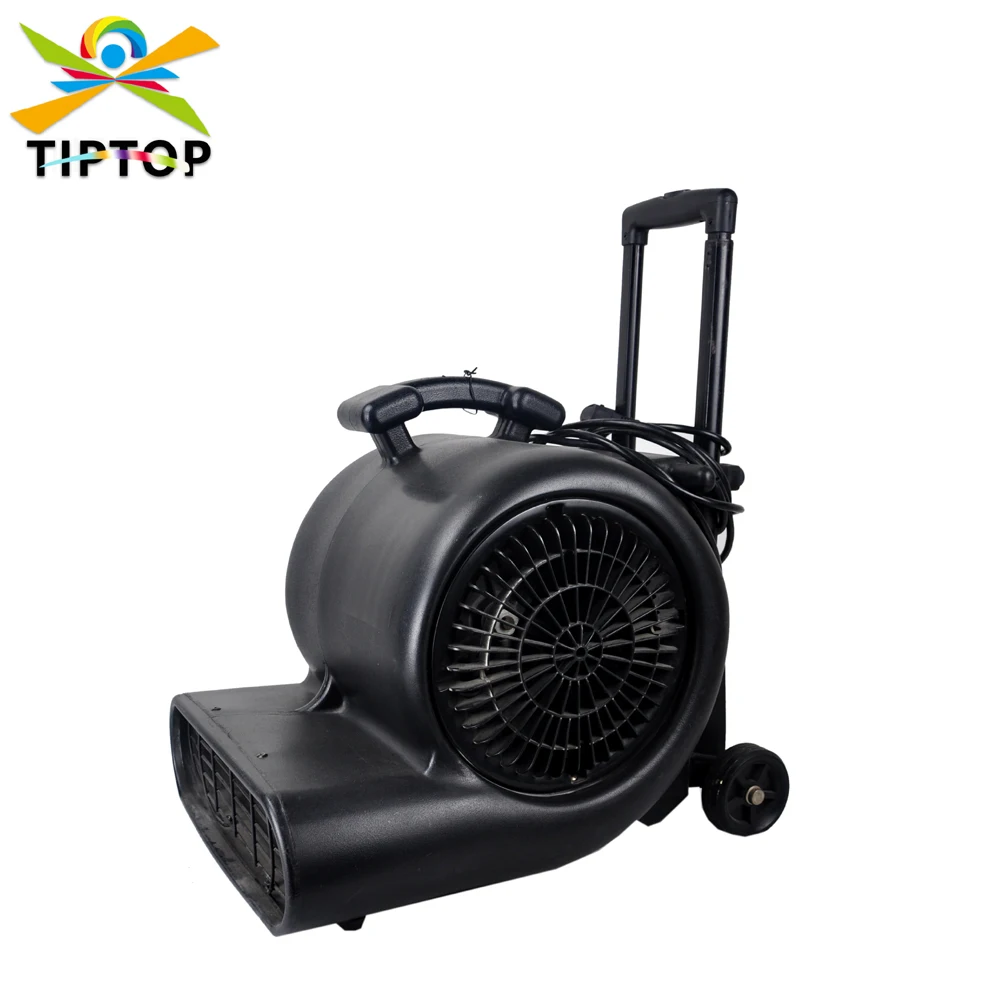 

Professional 700W Stage DMX Snail Fan Blower Floor Fog Blow Machine Remote Control Manual Control with Lift Flightcase Packing