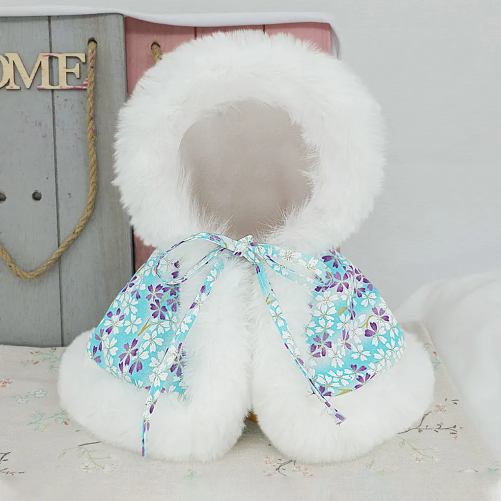 20CM Doll Cape Stamping Pattern Lightweight Toy Cloak Clothing Accessories