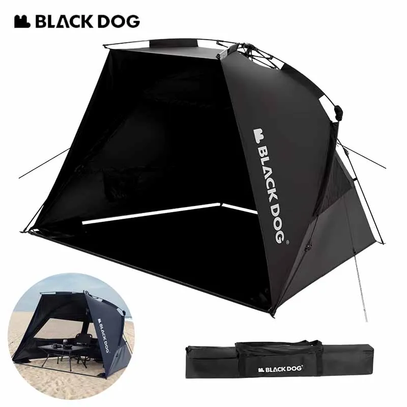 Naturehike BLACKDOG Automatic One-touch Tent Waterproof Sun Shelter Beach For 2-3 People Camping Outdoor Picnic Travel Dome Tent