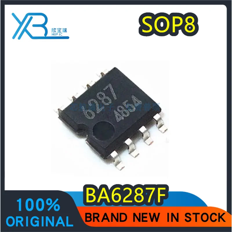 

(10/50 pieces) BA6287F-E2 BA6287F SMD package SOP-8 silk screen 6287 DC driver chip spot delivery fast