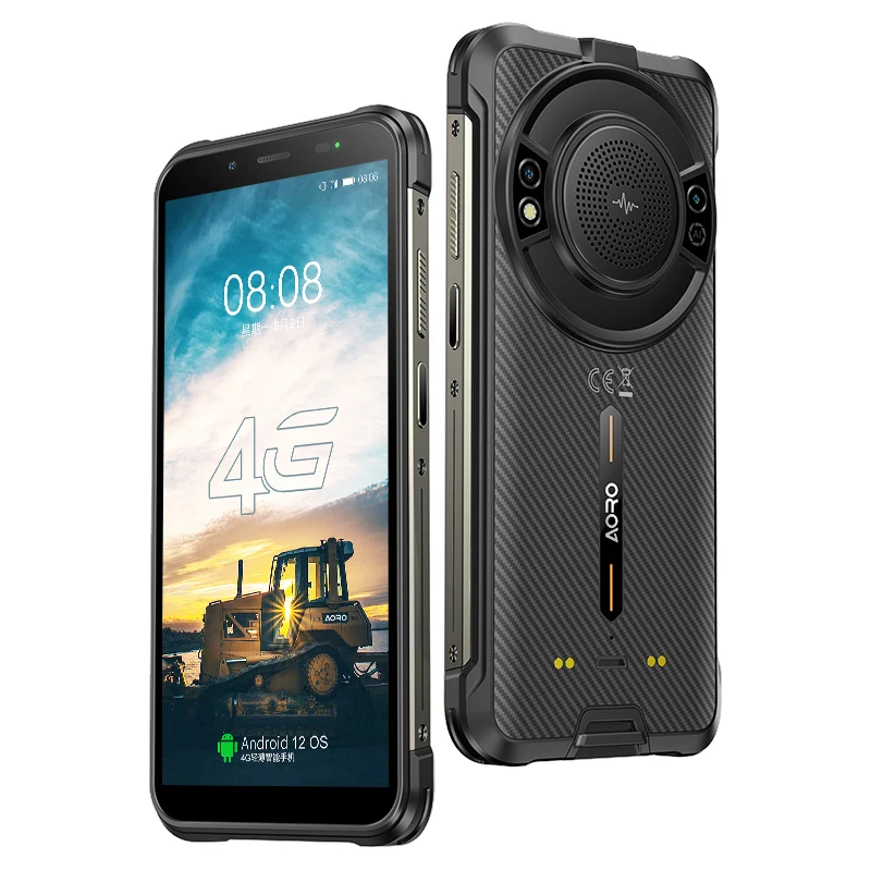 Android 12 60Hz IP68 MIL-STD-810G mobile phone A19 GSM WCDMA FDD Atex android phones waterproof shockproof mobile phone