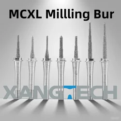 XANGTECH Dental CAD CAM High Quality Wet Sirona MCXL milling bur for Lithium Dislicate Block
