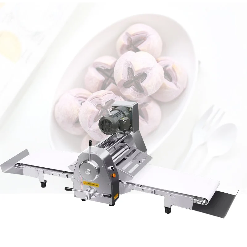 Automatic Dough Pastry Sheeter Roller Reversible Dough Laminator  Bread Croissant Dough Sheeter Machine