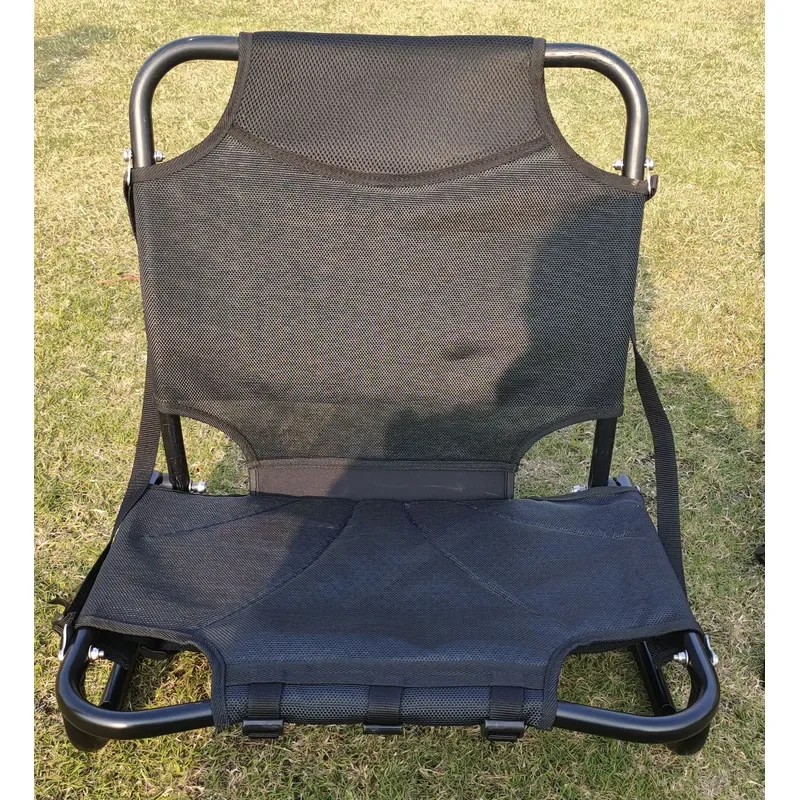 Adjustable Aluminum Kayak Seat Backrest Durable Fishing Boat Chair Support Customizable Size for Canoe Outdoor Water Sports