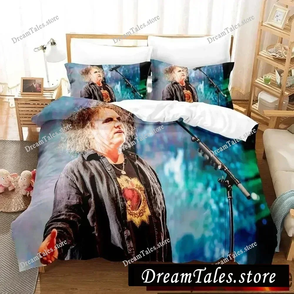 

THE CURE Band Bedding Set Duvet Cover Bed Set Quilt Cover Pillowcase Comforter King Queen Size Boys Adult Bedding Set369