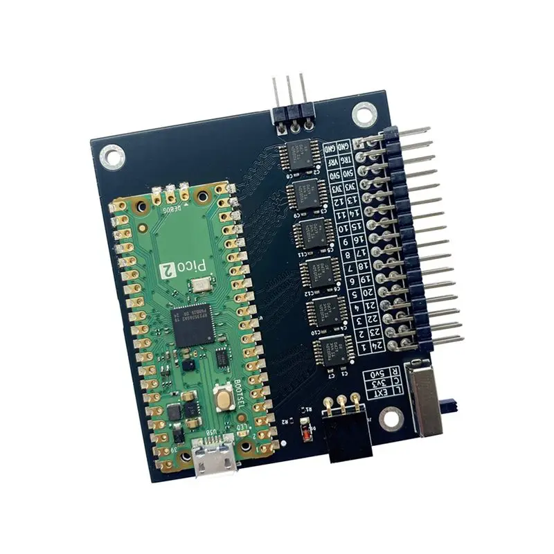 AT13 2X محلل المنطق V6.0 RP2350 Pico 2 400Mhz 24 قناة برنامج محلل المنطق متاح لنظام التشغيل Windows وOSX وLinux #4