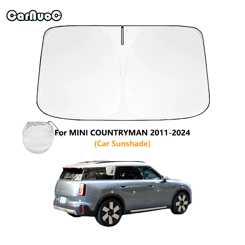 

For MINI COUNTRYMAN 2011-2024 Car Sunshade Sun Shade Front Rear Window Film Windshield Visor Cover UV Protect Reflector