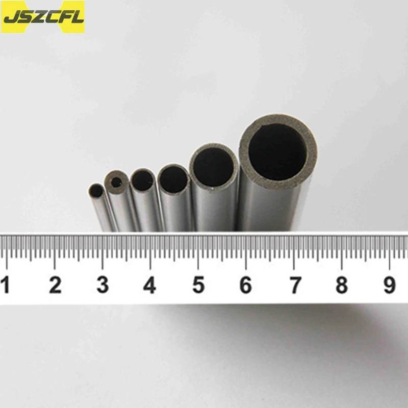 4PCS 304 Stainless Steel Tube Pipe OD 0.5 1 2 3 4 5 6 7 8 9 10 11 12 13mm Hollow Circular Bar Length 500mm 50cm