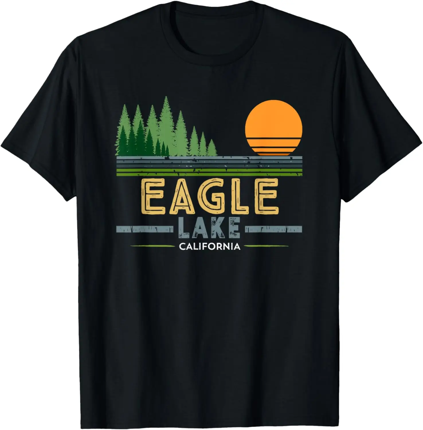 Vintage Eagle Lake California T-Shirt