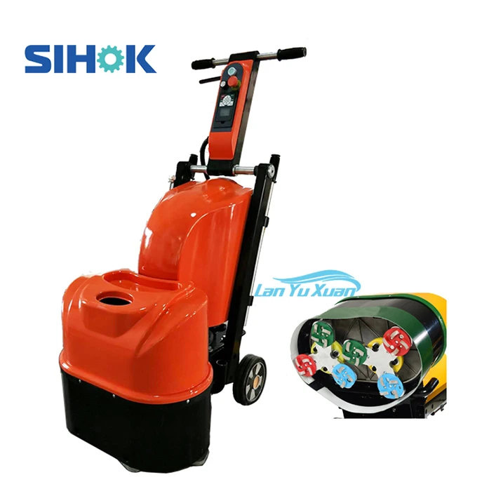 Factory Direct Supply 540mm Floor Polishing Machine Epoxy Terrazzo Concrete  Grinder with Vacuum