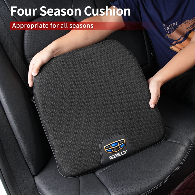 Car seat heightening pad-Ice Silk style For Geely Emgrand X7 EC7 Atlas Boyue GC6 Parts LC EC8 Atlas CK2 CK3 GT GC9 view 2