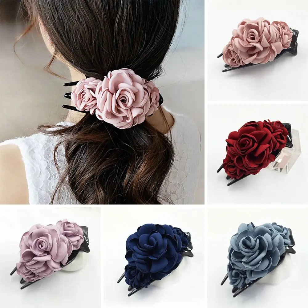 Fancy Hair Styling Hair Accessories Women Hair Claw Clips Headwear Ladies Barrettes Duckbill Hairclip