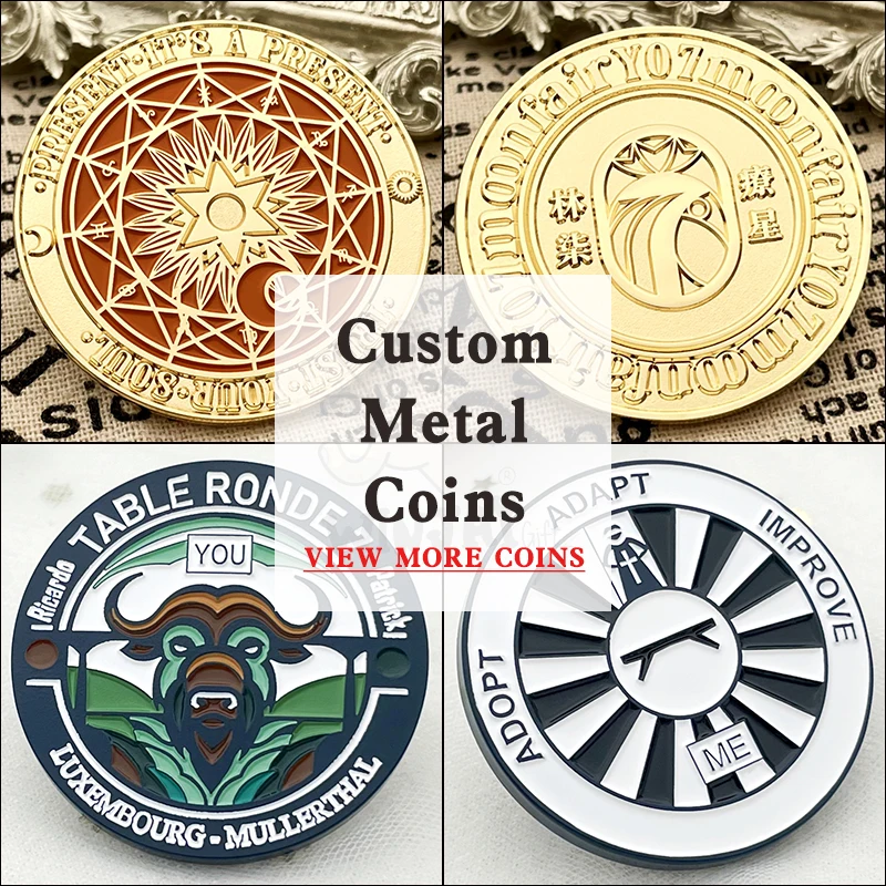 [الحد الأدنى 10 قطع] شركة العملات المعدنية المخصصة تصنع شعار شارة المينا الصلبة المصنوعة من المينا الناعمة