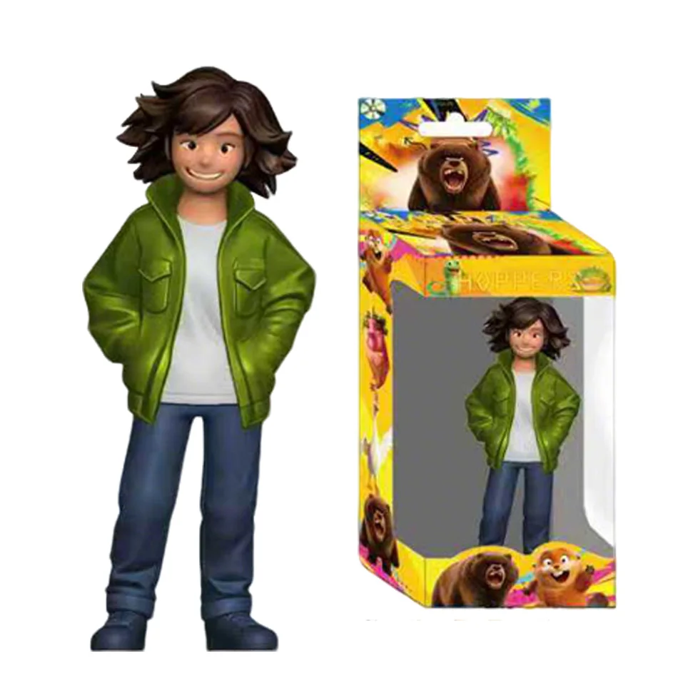 New Model Hoppers Beaver Transformation Plan Action Figures Cute Cartoon PVC Model Toy Gift for Kids