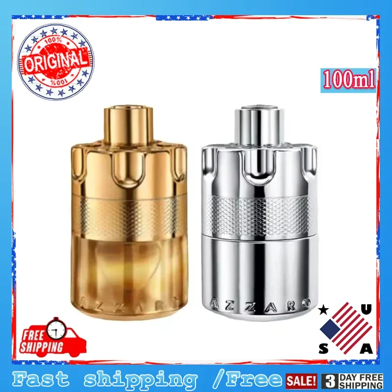 Fecha Perfume duradero 100ML para Azzaro The Most Wanted Parfum Charm Eau De Parfum fragancia seductora heredosa picante intensa