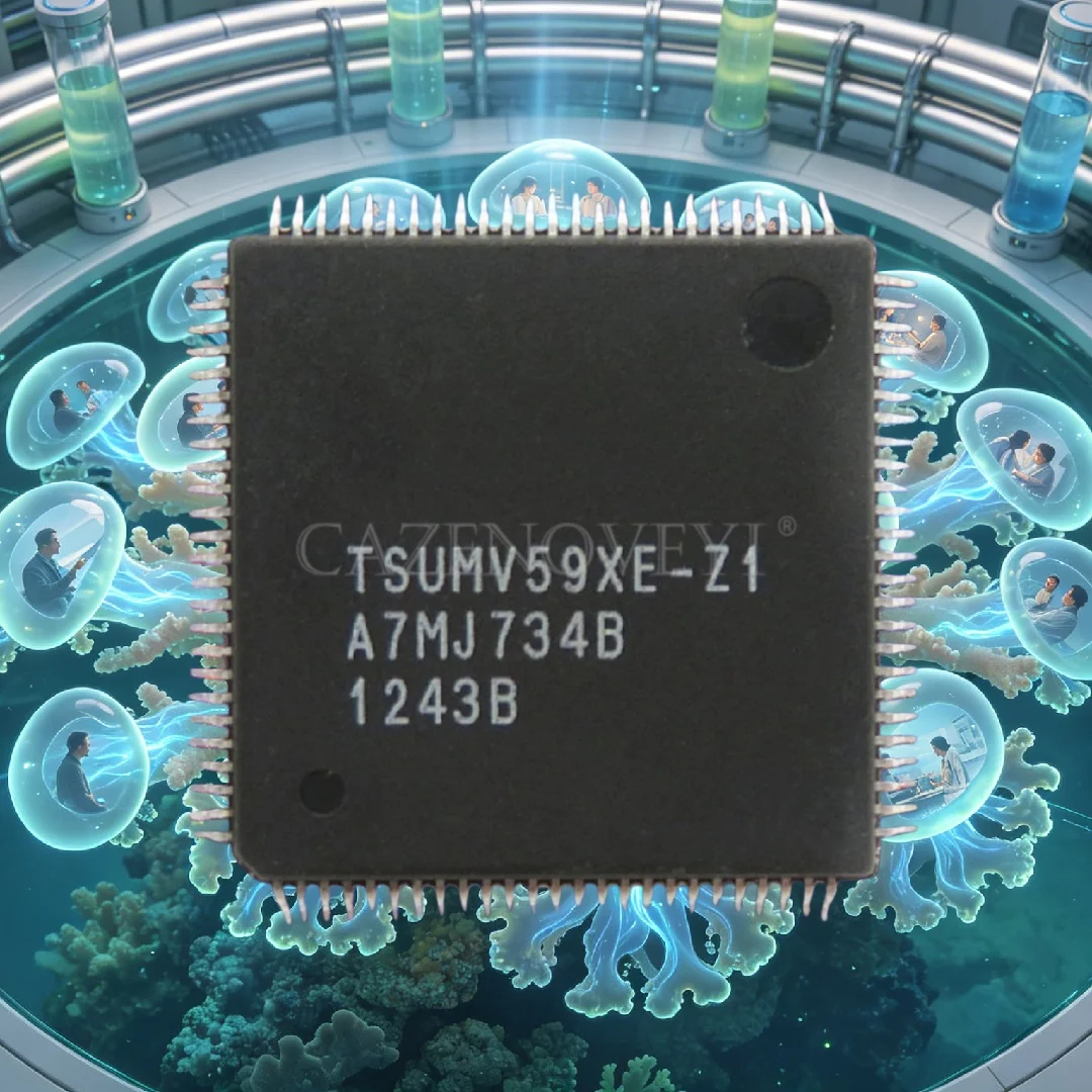 （1-5pcs）TW2866-LA2-CR TW2866 TSU69KBT-Z1-ST TSU69KBT TSUMV59XE-Z1 TSUMV59 TSUMV59XES TSUMV59 QFP-128