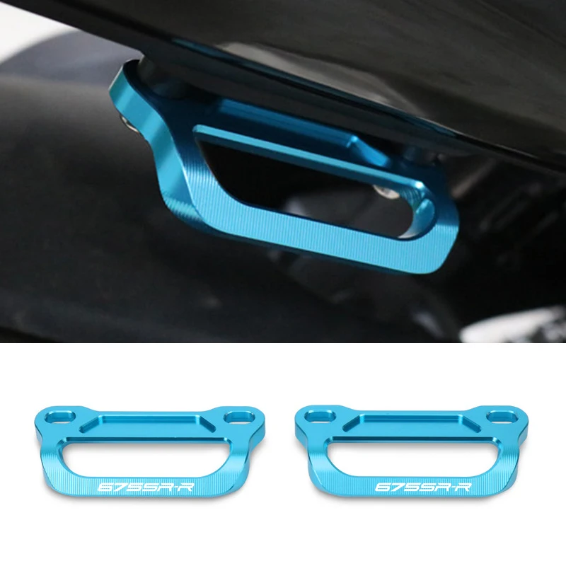 Armlehne Für 675SR-R 675 SR-R 675SR R 675SRR Motorrad Zubehör CNC Schwanz Hinten Sitz Passagier Griff Haltegriffe