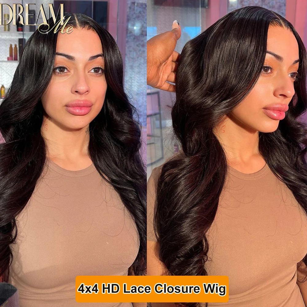 Body Wave HD Lace Front Wig 13x4 30 Inch 4x4/5X5 Lace Closure Wig Invisible HD Transparent Human Hair Lace Frontal Wig Sale