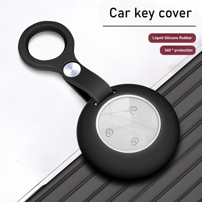 Car Key Cover for QiRui Chery QQ3 EV Q EV 2026 Silicone Smart Remote Key Protective Case Scratch Resistant Car Accessories