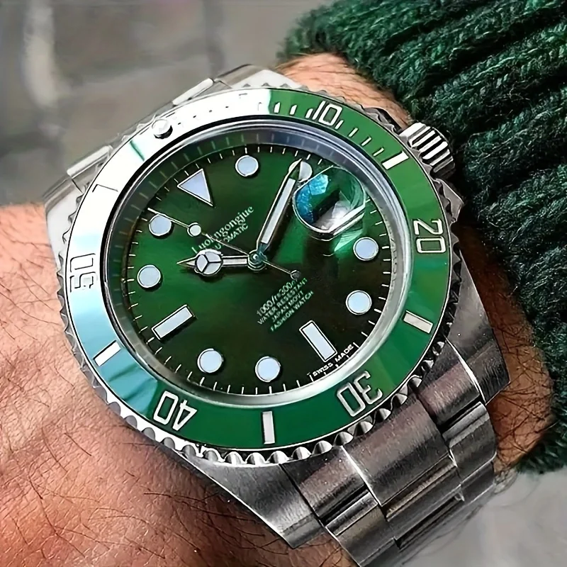 

Top Luxury Men's Watch with Business-Style Skeleton Design, Fully Automatic Mechanical Watch, Party Fashion Watch for Men, High-Value and Cool Brand-Name Wristwatch, Stylish and Exquisite Birthday Gift Watch, No Battery Needed