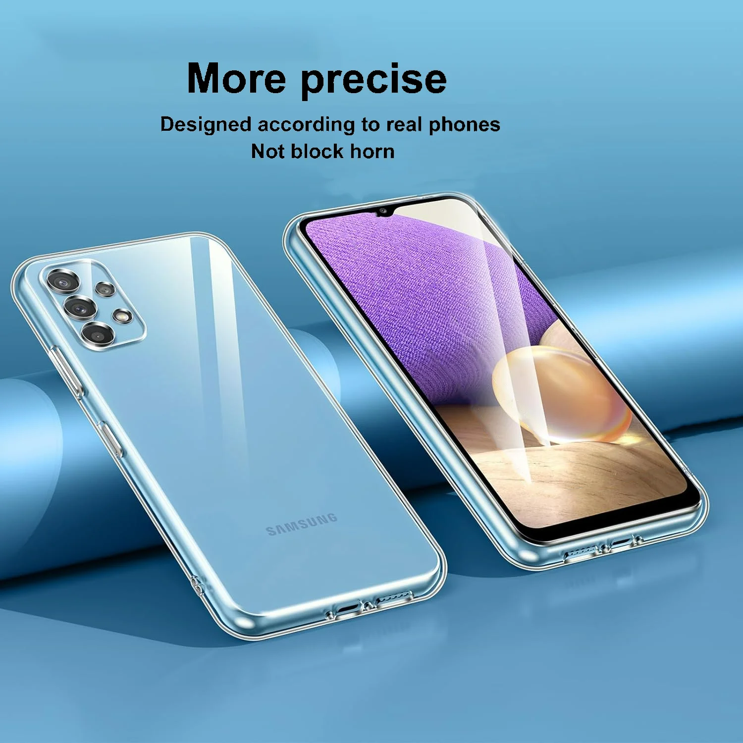 Ultra Thin Clear Case For Samsung Galaxy A05 A04 A14 A24 A34 A54 A03 A13 A23 A33 A53 A73 A55 transparent Slim TPU Soft Case