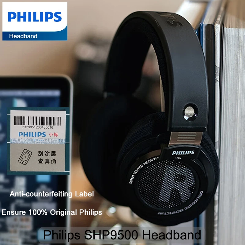 有線ヘッドホン,Philips-SHP9500 mm,コンピューター,オンライン学習