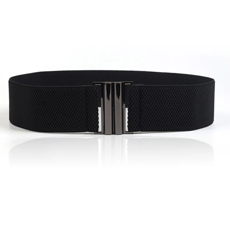 Belts For Women Elastic Band Wide Belts Down Coat Waist Belt Female Buckle Cummerbands Waistband Corset Decoration Accessories