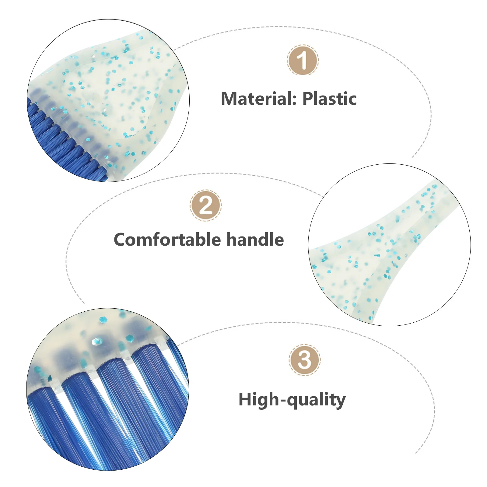 5 قطعة مجموعة أدوات صبغ الشعر مقبض مريح مجموعة فرشاة تلوين الشعر لصالون المنزل استخدام أداة تطبيق تينت تصفيف الشعر #3