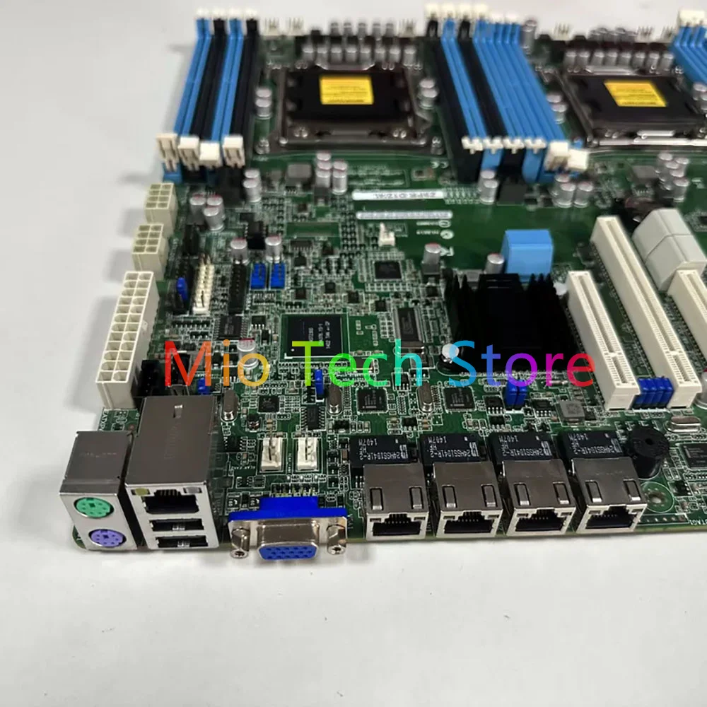 Dual 4-port network server motherboard LGA2011 E5-2600V1 V2 Z9PR-D12/4L
