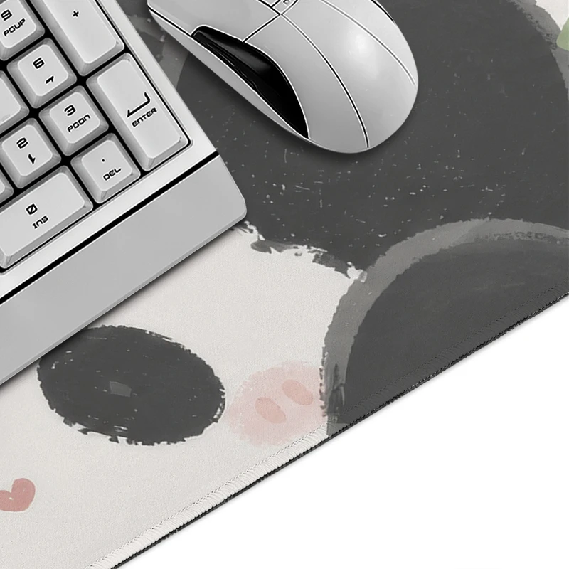 Mouse Pad Panda Gaming printon demand Large Computer New Mousepad XXL Mechanical Keyboard Pad Natural Rubber Mouse Mats