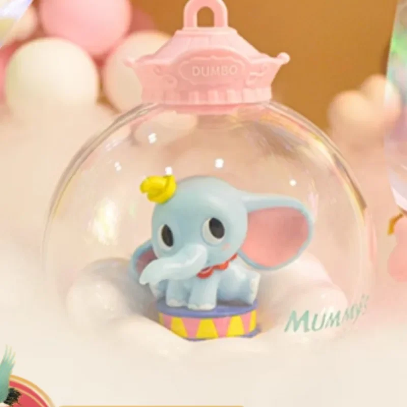 2024 Blind Box Disney Dumbo Wishing Wind Chime Crystal Ball Pendant Decoration Imperial Guard Blessing Handmade Female Gift