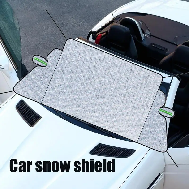 Car Windshield Snow Cover Car Winter Snow Protector Ice Snow Cover Car Frost Cover For Ice And Sleet Freeze Protector For Auto