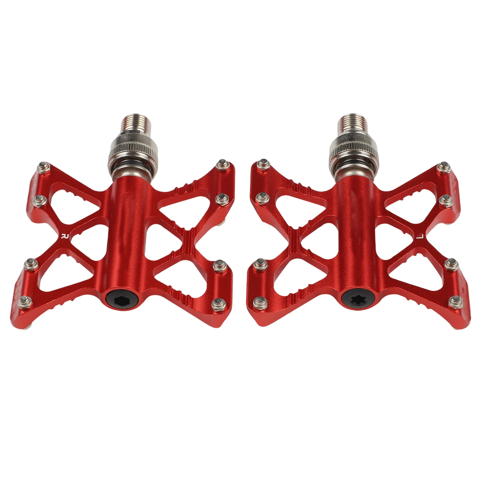 94x114mm DU Sealed Bearing Bicycle Pedal 9 16 Inch Pedals 14mm Installation Diameter CNC Cutting Process Easy Disassembly