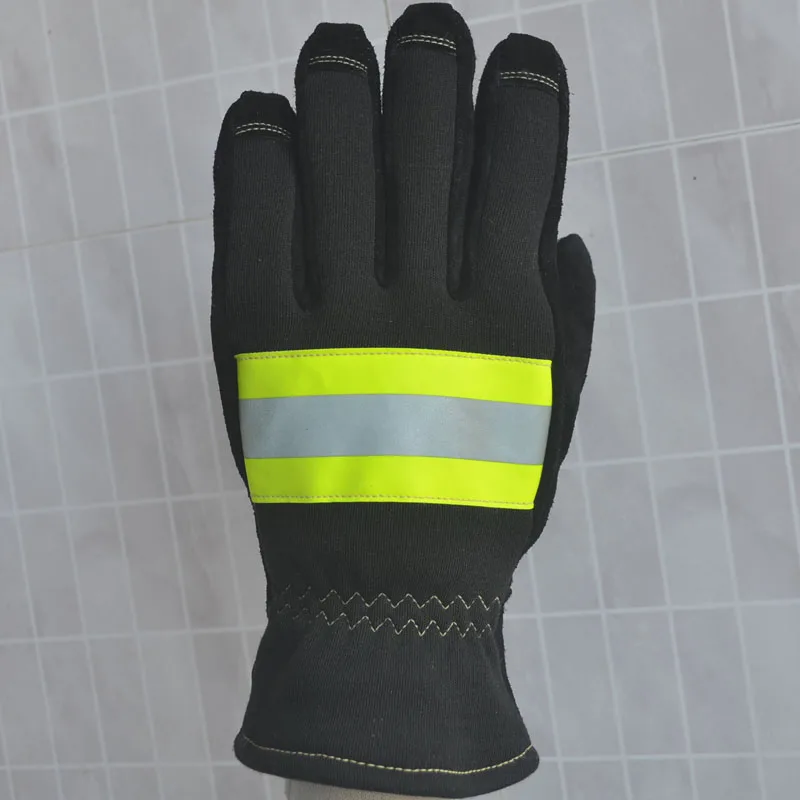 Firefighting Gloves Fireproof Waterproof Wear-resistant Heat-resistant Leahter Kevlar Small Aramid Firefighters