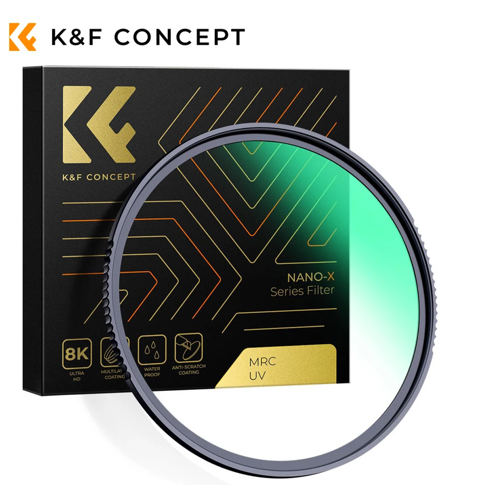 

K&F Concept MCUV Protection Filter with Multi-Layer Coatings Scratch Resistant/Ultra-Slim UV Filter for 95mm Camera Lens Nano-X