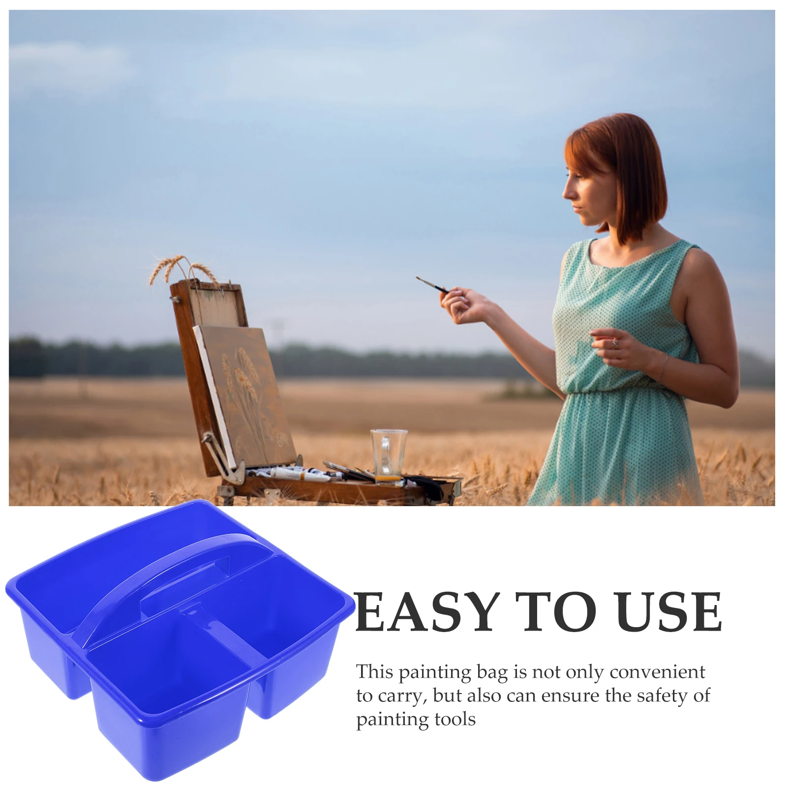 

Holder Paintbrush Color Pen Storage Basket Marker Organizer for Desk Manager Office